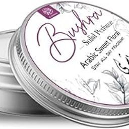 AL MASNOON Bushra Solid Perfume | 10g Arabic Sweet Floral Fragrance for Body | Long-Lasting Scent for After Bath & Underarm Use | Convenient Pack of 1-image-39