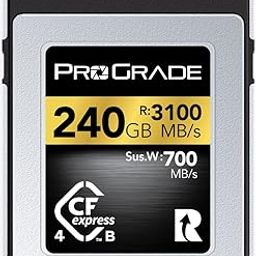 ProGrade Digital 240GB CFexpress 4.0 Type B Memory Card (Gold)-PGCFX240GBTNA-4
