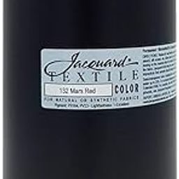 Jacquard Textile Color - Mars Red, 32 oz Jar-17