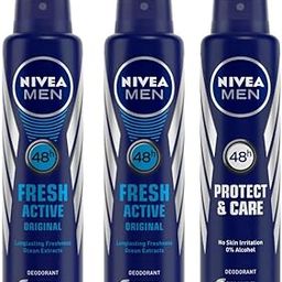 Nivea Men Fresh Buy 2 Active Deodorant Spray , 150Ml & Get 1 Free Protect Care Deodorant Spray , 150Ml, Pack Of 1-23