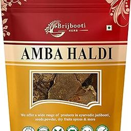 Birju Mahavir 200 GR AMBA HALDI - AMBIA HALDI - CURCUMA AROMATICA - WILD TURMERIC-image-53