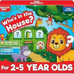 EINSTEIN BOX Who's in The House Game for 2-5 Years Old | Toys & Gifts for Boys & Girls Ages 2-5 Years| Games | Birthday Gift for Ages 2,3,4,5 Years | Learning & Education Toys|-picture-14