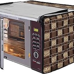 Star Weaves Microwave Oven Cover for LG 28 Litre MJ2886BFUM, Design40-16