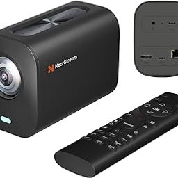 NearStream 4K Wired Streaming Camera for PC 60FPS,Webcam for Laptops,HDMI/USB/RJ45 Webcam Remote Control Adjustable Viewing Angle,USB Webcam Works with Conferences,Zoom Meetings,AI Tracking（VM20）-16