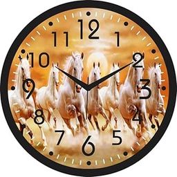 PR Enterprises Present Seven White Horse Wall Clock for Living Room, Badroom, Shop, Office, Home Décor_176-picture-18