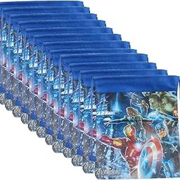 Asera 12 Pcs Avengers Dori Bag Haversack Bag Gift Bags for Birthday Return Gifts for Kids Blue-image-50