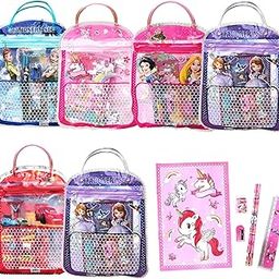 Party Propz Birthday Return Gifts for Kids - 6Pcs | Stationery Set Bag Best Return Gift for Birthday for Kid | Return Gift for Kids in Bulk | Gift Items, Cartoon Stationery Kit Bag-image-92