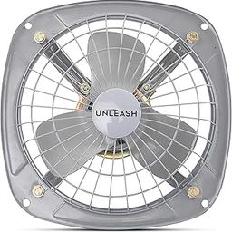 Unleash 9 inch (230 MM) Metal Exhaust Fan For Kitchen For Bathroom Kitchen Exhaust, Bathroom Exhaust Fan Ventilation Fan (Grey)-image-97