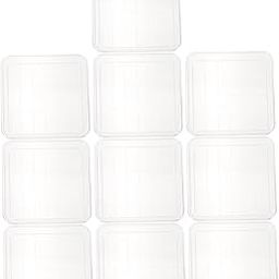 DECHOUS 10-Piece Disposable Petri Dishes Square Plastic Culture Plates with Lids for Laboratory and School Experiments-image-38