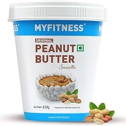 MYFITNESS Original Classic Peanut Butter Smooth 510g | 21g Protein to Boost Energy | Tasty & Healthy Nut Butter Spread | Vegan | Cholesterol Free, Gluten Free | Zero Trans Fat | Creamy Peanut Butter-20