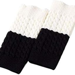 Woolen Thermal Warm Comfortable Knee Length Boot Cuffs Socks Leg Warmer for Women-48