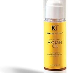 Kehairtherapy KT Professional Keratin Protein Pure Argan Oil Serum 50ml To Repair Damage Hair/Strengthen Dull & Dry Hair/Sulphate & Paraben Free-image-5