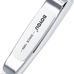 SpiderJuice Large Size Stainless Steel BOYOU Straight Head Sharp & Anti Splash Nail Cutting Clipper For Men & Women (Pack of 1)-47