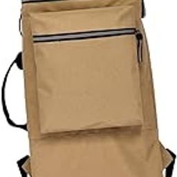 Fashion My Day® Skateboard Backpack Bag Adjustable Straps Skate Pouch Longboard Carry Case Khaki | Protective Gear-image-46