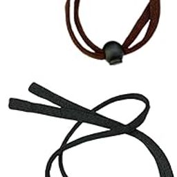 Bhavya Sunglass Sports Eyeglass Neck Strap/Cord/Lanyard/Holder/Dori Combo Black & Brown Pack of 2-15
