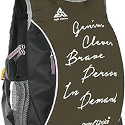 quality stylish casual backpack daily use unisex typography college bags (Boys and Girls)-73