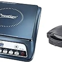 Prestige PIC 20 1600 Watt Induction Cooktop With Push Button (Black), Sandwich Maker PGMFD 01, and 1.5 Litre Kettle 1500-Watts (Red)-image-83