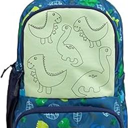 Colour Buddy NavyBlue Dino 12L Casual Backpack|For Primary School|Tuition|College|Picnic Outing Backpack|Trendy & Stylish |Best Bags For Everyday Use For Girls Boys Men & Women-picture-11