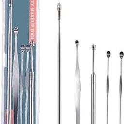 ARDAKI Ear Wax Cleaner - Resuable Ear Cleaner Tool Set with Storage Box - Ear Wax Remover Tool Kit with Ear Curette Cleaner and Spring Ear Buds Cleaner | Stainless Steel-picture-15