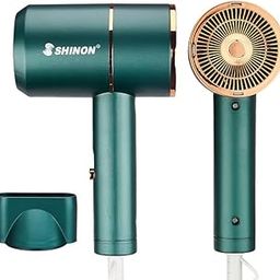 SHINON SH-9197 Professional Hair Dryer 3000 Watts 3 Heat Setting (Hot/Cool/Warm) with Styling Nozzle Concentrator, Overheating Protection Styling Tool cool & hot Air, Green-image-98