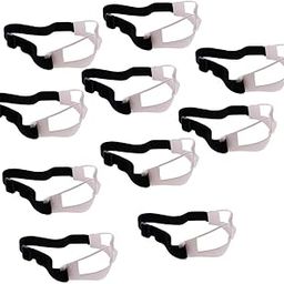 Meadawgs® 10-Piece Anti Down Basketball Glasses Sports Eyewear Training Supplies White-image-37