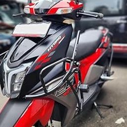 Crash Guard NTorq 125 Perfect FITTMENT for This Model Heavy Quality Metal with Premium Powdered Coating and Sliders ON Both Sides and Rear Protection MOTA Pipe-picture-23