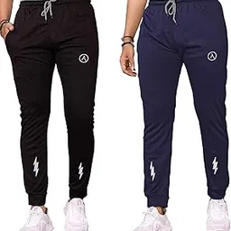 anand sarees track pant for men Chevron/Zig Zag Pack of 2 Track Pants-picture-22