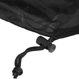 Windproof Treadmill Cover, Treadmill Cover, L‑Shaped Black Waterproof with Storage Bag Adjustable for Indoor-image-22
