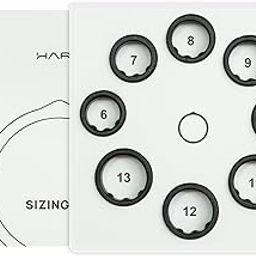 HART Smart Ring Sizing Kit - Confirm Size Before You Buy - Choose from 8 Sizes-image-17