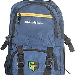 Backpack | Padded Shoulder Straps | Ergonomic Design | 3 Main Compartments | 40L | For Office | Navy Blue-1