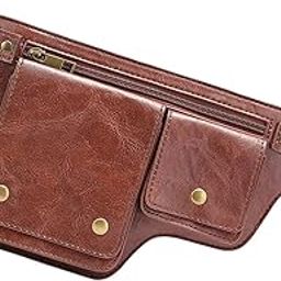 velura Women Waist Bag Hiking Casual Purse Versatile Vintage Design Stylish Hip Bag Red Brown|1 Waist |Women's Handbags & Bags| Womens Handbags & Bags|Clothing, Shoes & Accessories-picture-21