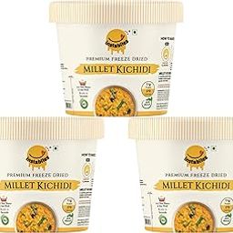 Instabites Ready to Eat Millet Kichidi Cup 65g, No Added Preservatives and Ready to Eat in Minutes - Pack of 3-image-13