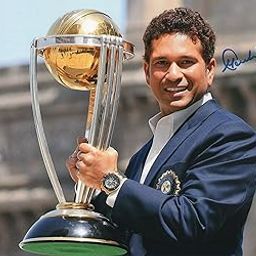 8x10 Inches Original Autographed Photo of Indian Cricketer Sachin Tendulkar-image-13