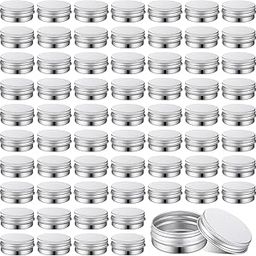 24pcs 10ml Aluminium Cosmetics Container Jar for Creams,Lip Balm, Body Butter, Essential oil, Hair Wax, Costemic, Solid Perfume Makeup Use-3