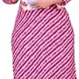 Pradeep Fashion Zigzag Printed Straight Feeding Zip Maternity Wear Women's Kurti-image-7