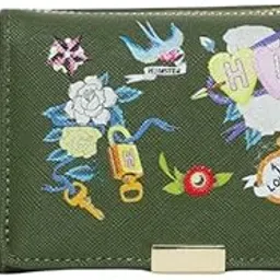 hamster london Millionaire Victoria Bifold Wallet - Green-picture-12
