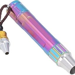 Ubervia Flashlight, High Penetration Professional Durable Appraisal Light Aluminum Alloy (White Light)-image-76
