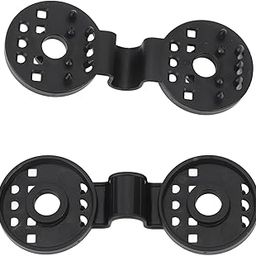 Shade Cloth Clips, Plastic Sunshade Clips Fix Tightly 100pcs for Outdoor Garden (Black)-image-5
