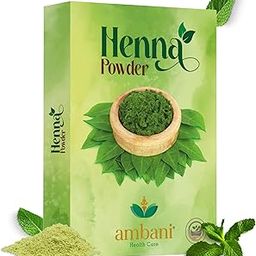 AMBANI HEALTH CARE Henna Powder I Natural & Pure Herbal I for Strong and Damaged Hair, Shine & Nourish I Paraben, Chemical & Sulphate Free I for Hair, Hands & Feet I for Women & Men (100gm)-image-70