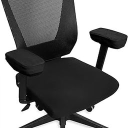 HOKIPO Chair Arm Rest Cushion Pad for Office Chair Comfy Armrest Covers, Black (AR-5182-BLK)-image-19