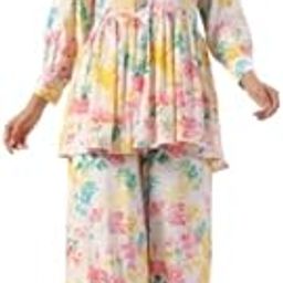 Women's Russian Silk White Co-ord Set-image-20