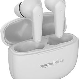 amazon basics TWS in-Ear Earbuds (S94) with Fast Charging up to 40 Hours of Playtime | Dual 10mm Driver | IPX4 Water-Resistance | Bluetooth 5.3 | Touch Control (White)-13