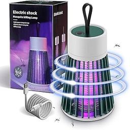 ZEBIFY - USB-Powered Mosquito Killer Lamp | Electric LED Bug Zapper for Home, Indoor/Outdoor Use | Effective Mosquito Trap Machine-image-24