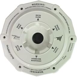 Minder India -Swimming Pool Mulitiport Valves |Fiber Plastic 1.5 "" (White metric) Valves (1.5" side Mount)-6