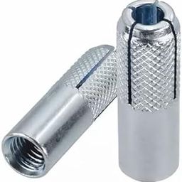 MINSALES�Bullet Fastener, Bolt Drop in Anchor 10 x 40 mm (Steel) Pack of 50-4