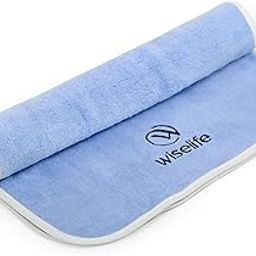 Wiselife Gym Towel – Quick Dry Microfiber Workout Towel for Men & Women – Super Absorbent, Lightweight & Soft Sweat Ideal for Gym, Fitness, Travel & Sports – 100% Microfiber Sea Blue-image-16