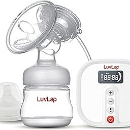 LuvLap Convertible Electric Breast Pump with 3 Phase Pumping, Convertible to Manual Breast Pump, 2pcs Breast pads free, Soft & Gentle, BPA Free, Run on Direct Power, No Battery, One year Warranty-image-50