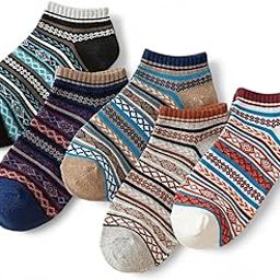 Multicolour No Show Socks Cotton Socks Men &Women 5 Pair Loafer Socks Casual, Ankle Length Suitable for all Season & Occasion Stretchable Free Size Anti Odur Sweat Free-image-15