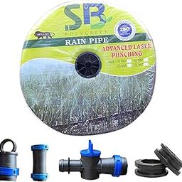 KA SB Rain Pipe (40 MM) (100 Mtr) Kit with Cock, Joiner, Vaisher, Endcap-image-80
