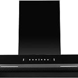Surya Flame Turin 60cm 1200 m3/hr Top Glass Wall Mounted Kitchen Chimney| Filterless| Auto Clean| 2 Yrs Warranty Product 5 year warranty Motor | Touch & Gesture Control| (Black 60cm)-picture-13